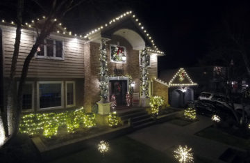 christmas lights display long Island